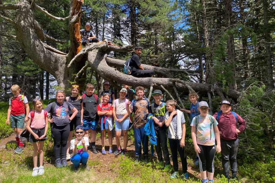 Projekttage der 1b Klasse auf der Rottenmanner Hütte