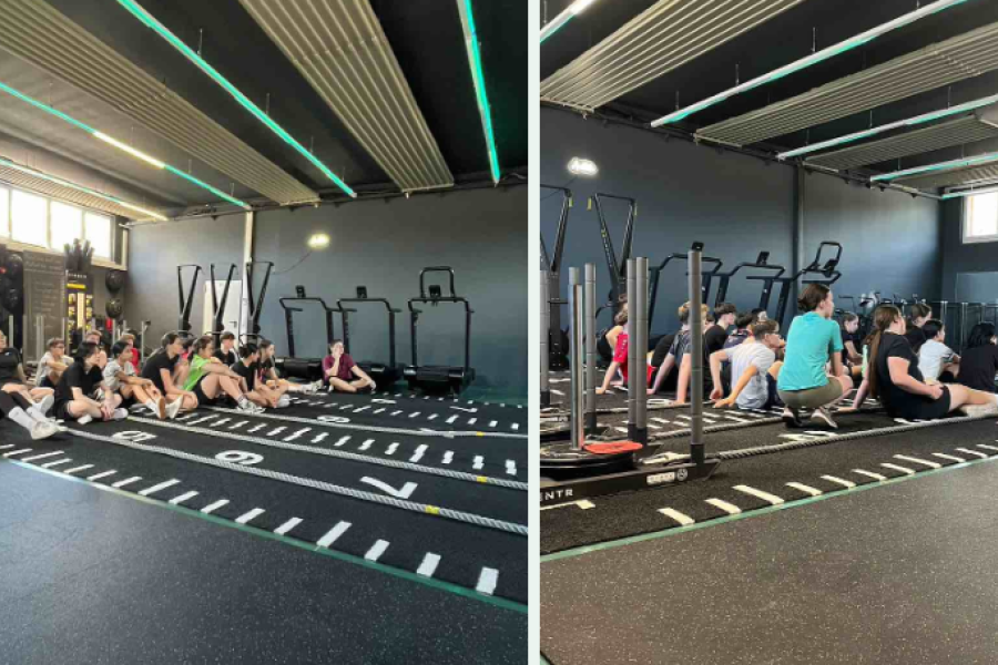 Besuch im Fitnessstudio Andletic – HYROX-Training der 4b