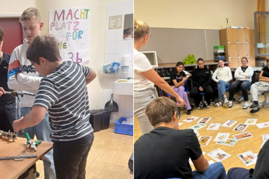 Projekttage Berufsorientierung der 4. Klassen
